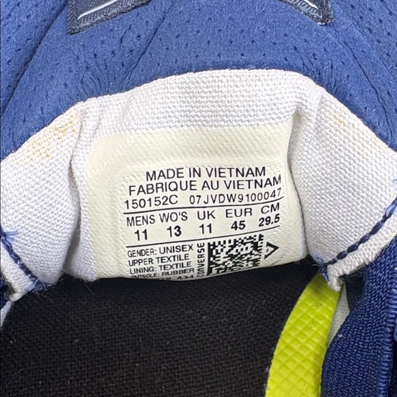 Converse Royal Blue Canvas Sneakers - Picture 9 of 10